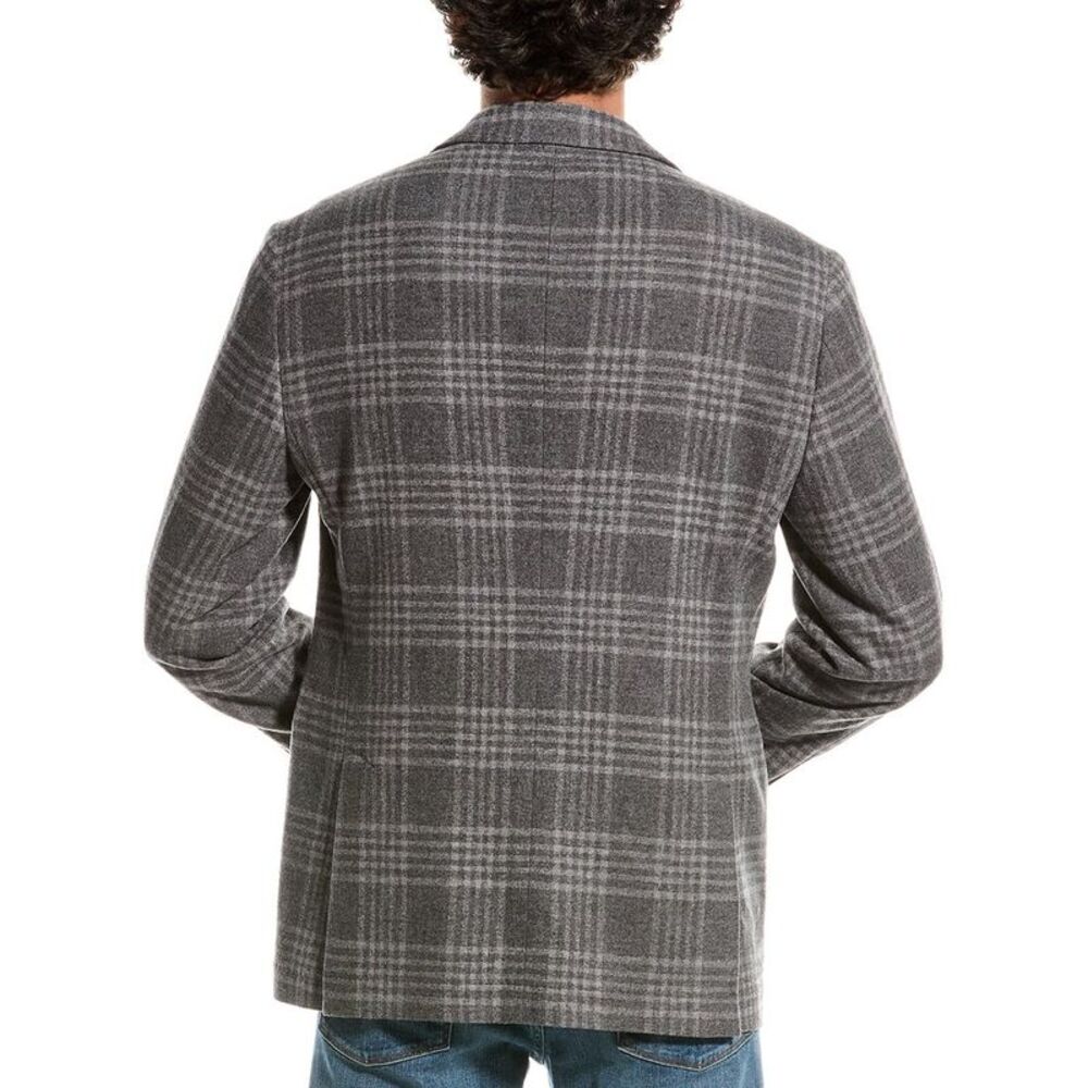 Brunello Cucinelli Wool, Silk & Cashmere-Blend Blazer - Picture 2 of 4